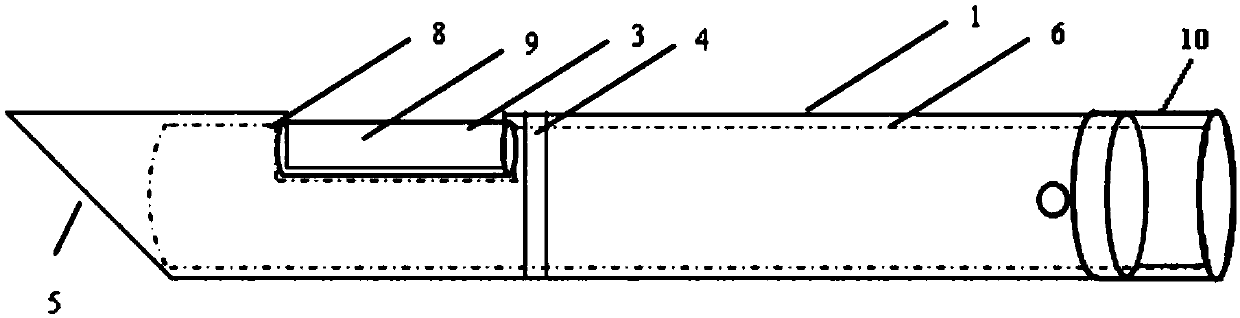 Collection device for nitrate leaching monitoring in dryland soil