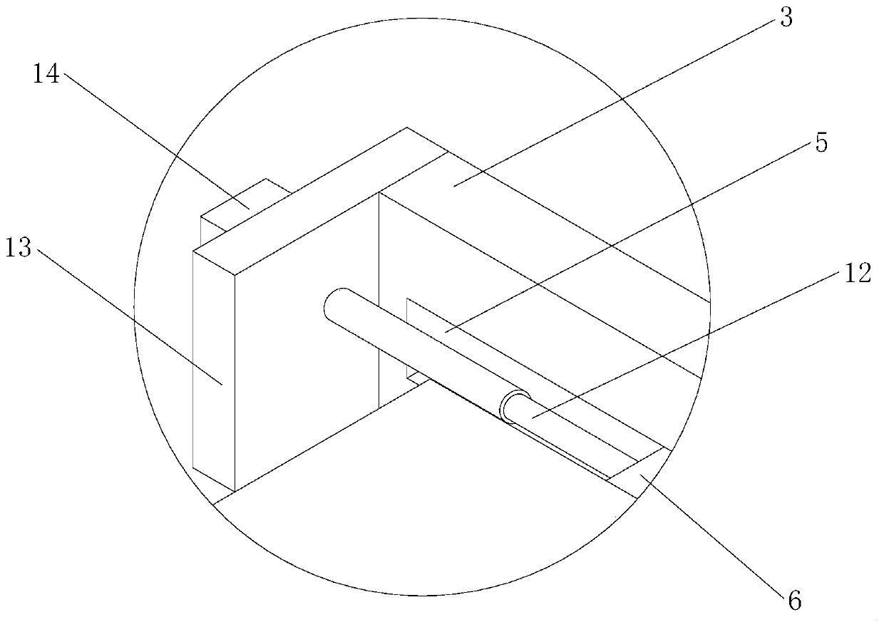 Automobile body stamping device with cleaning device