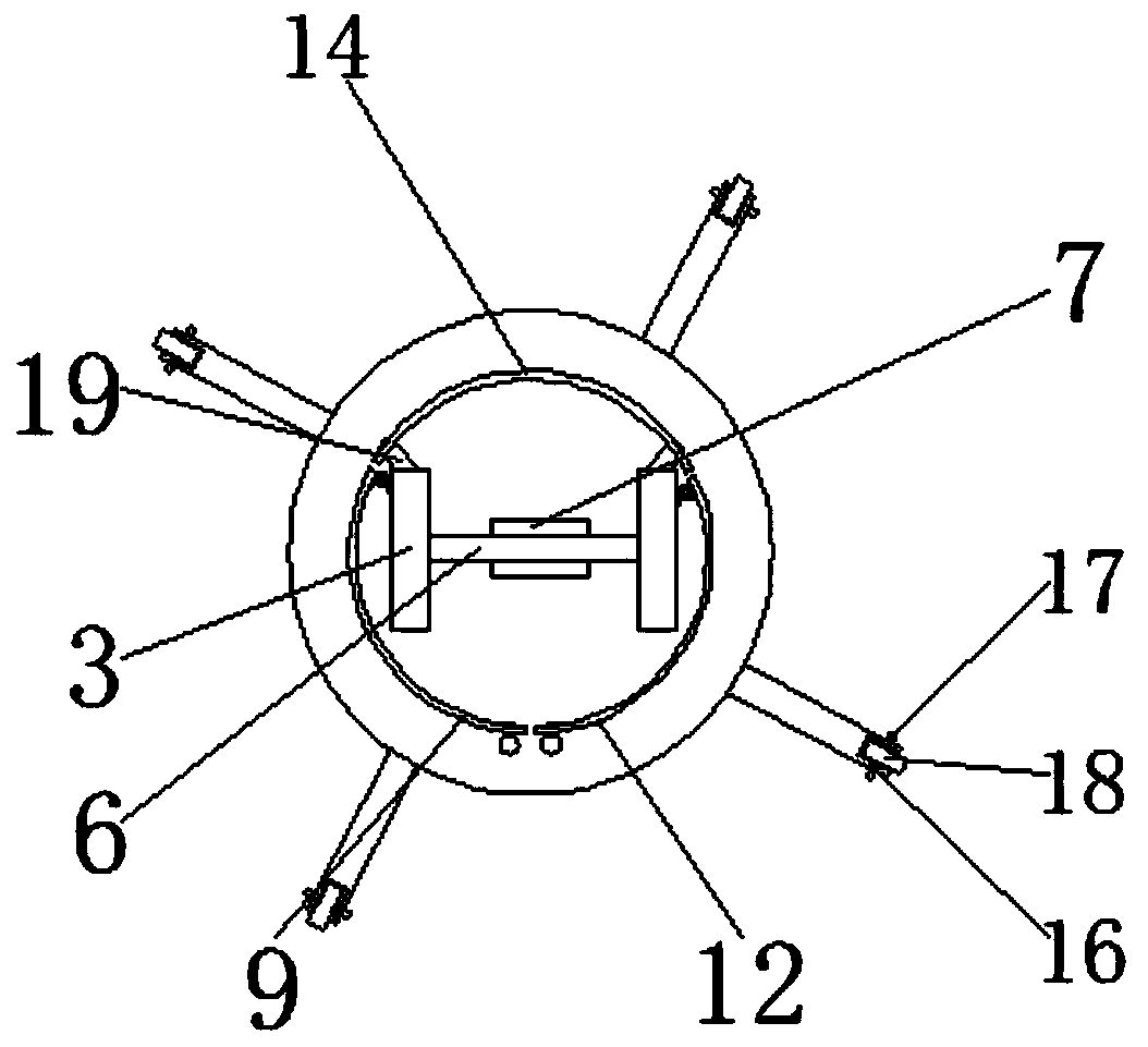 Device frame for molding machine