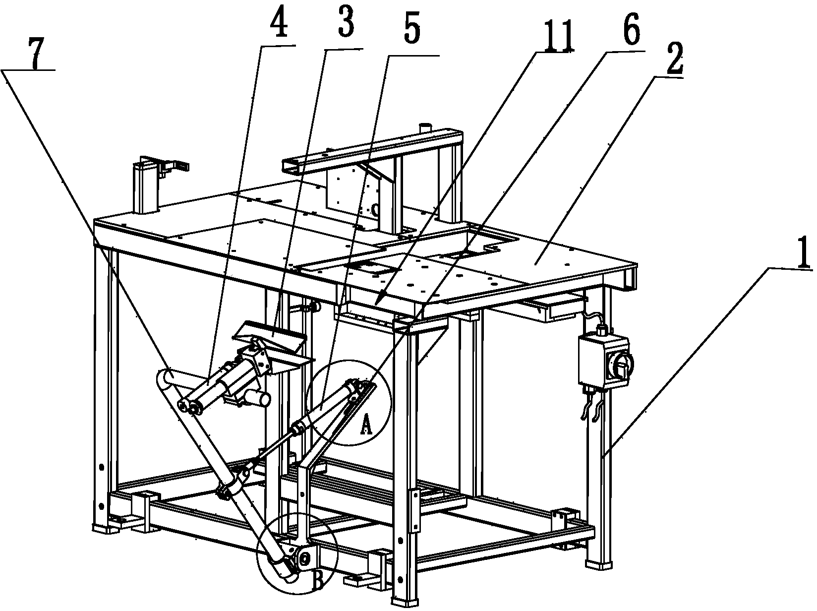 Clothing collecting device of placket machine and placket machine