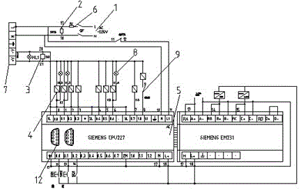 Medical oxygen production host PLC intelligent integrated control system