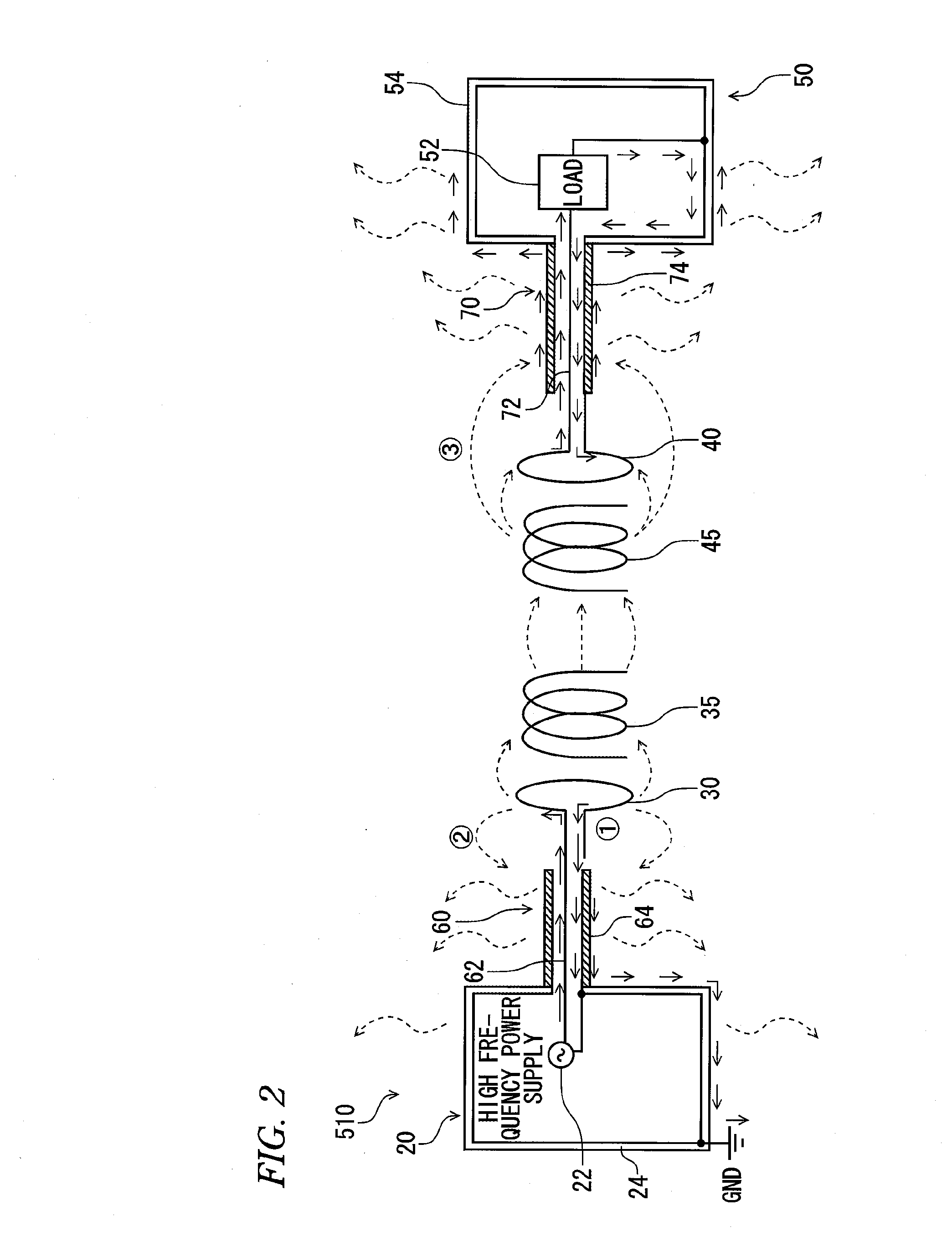 Resonance-type non-contact power supply system, power-receiving-side device and power-transmission-side device