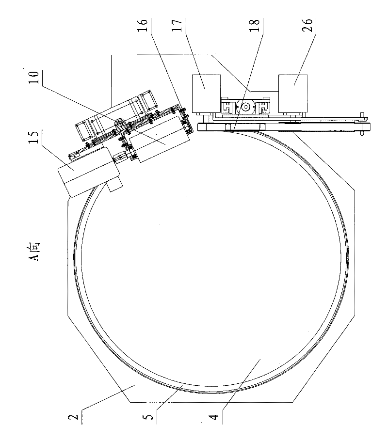 Ham sausage ordering and conveying device