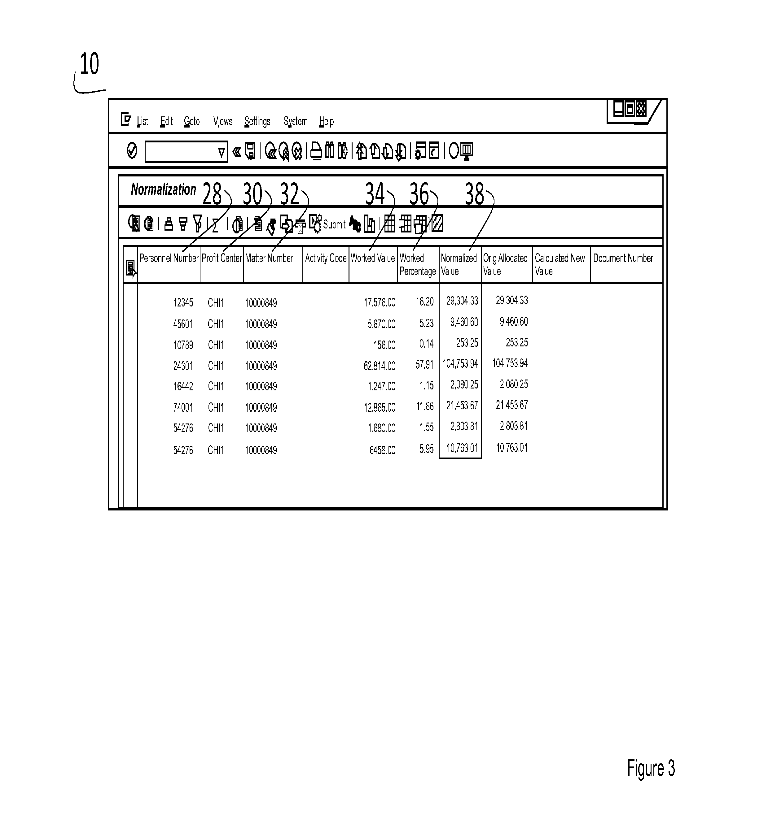System and method for allocating value to timekeeper work
