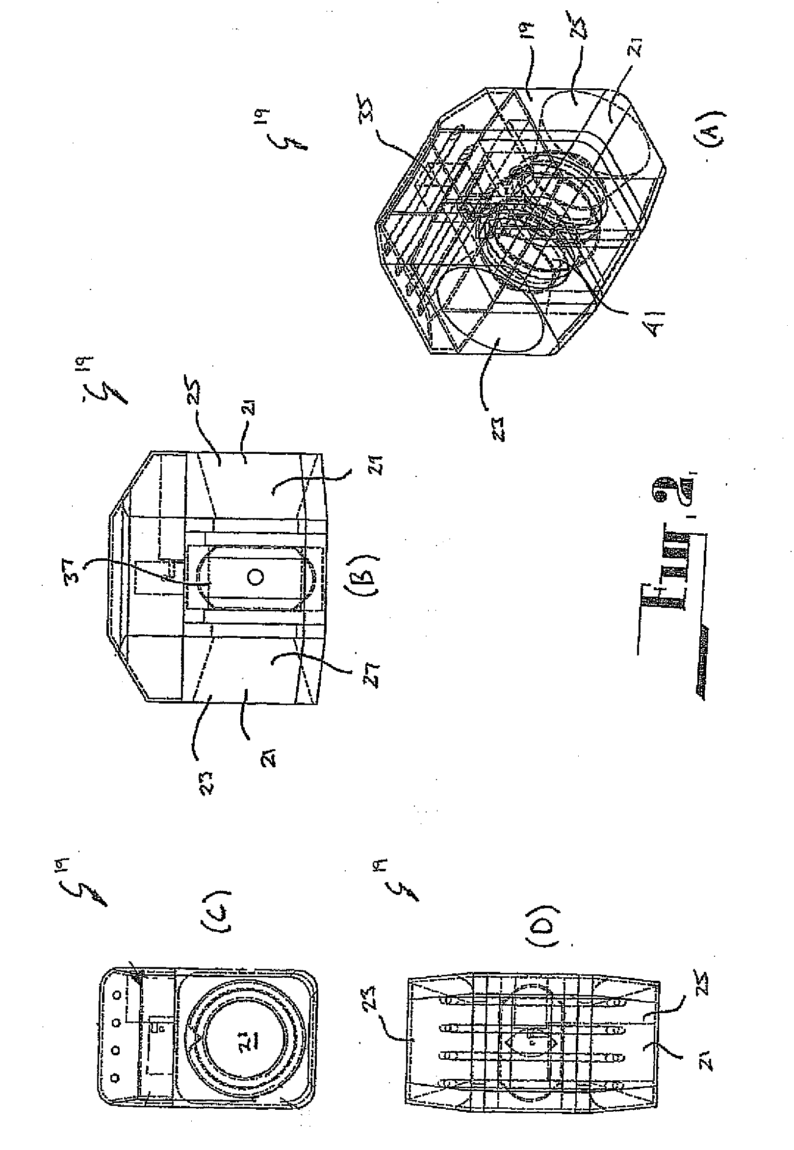 Turbine unit and assembly