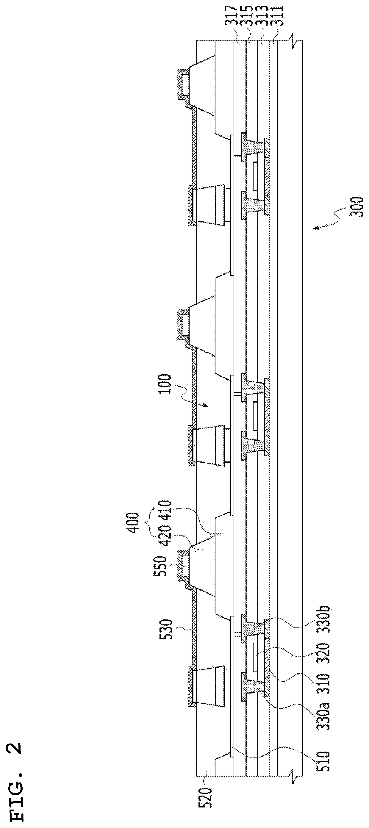 Micro LED adsorption body