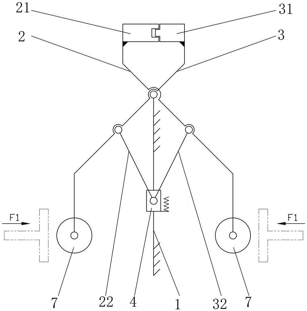 Press-connection mechanism