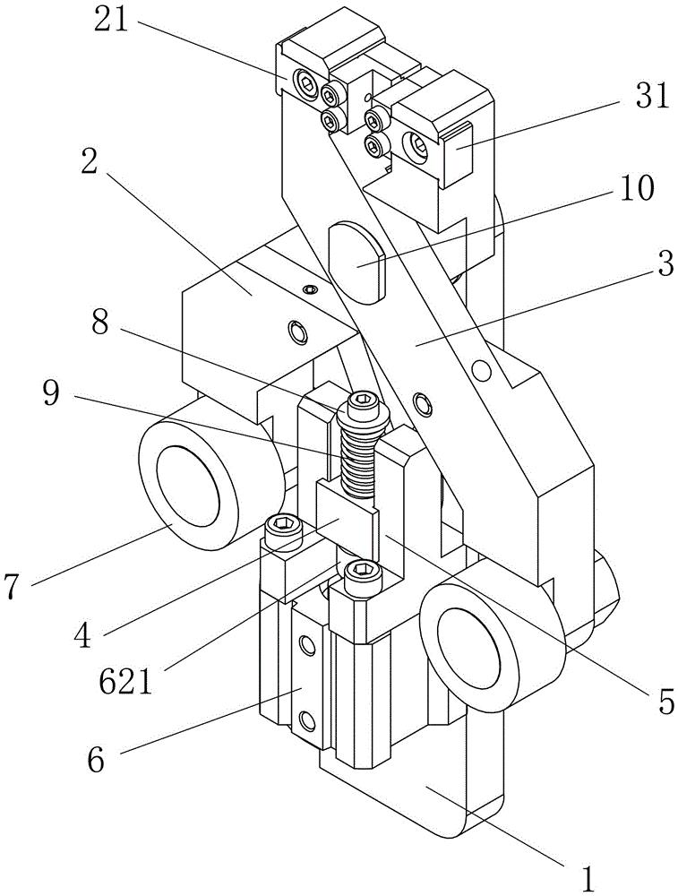 Press-connection mechanism