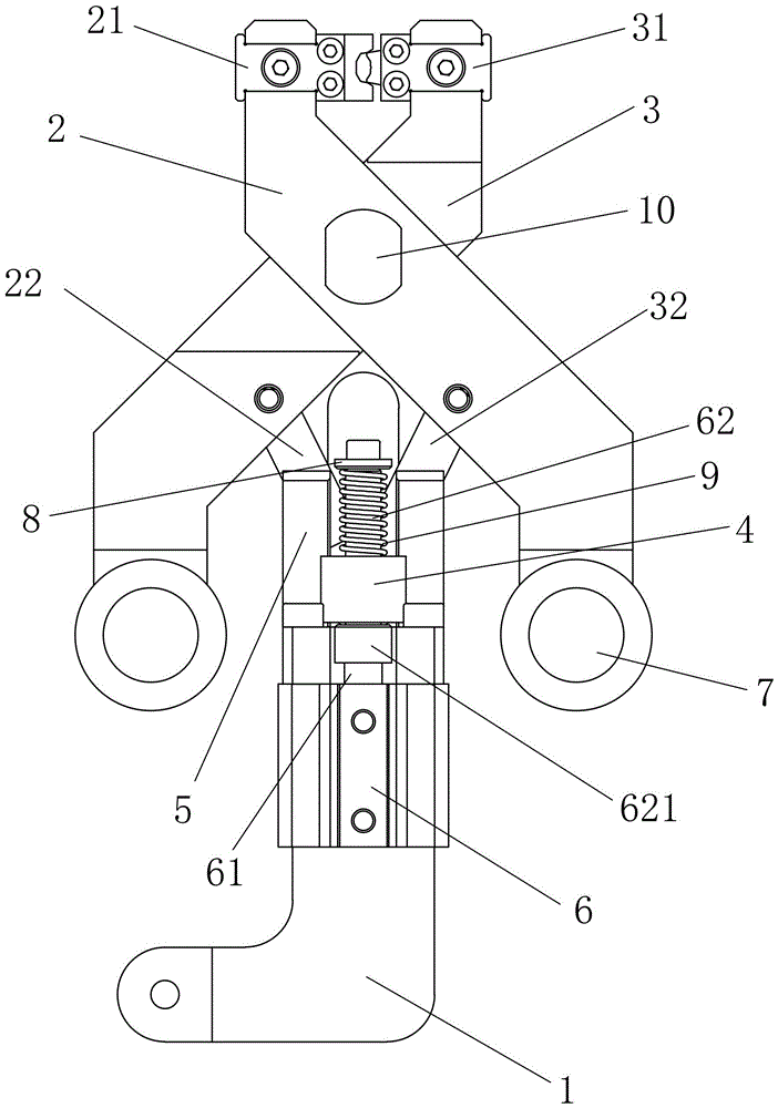 Press-connection mechanism