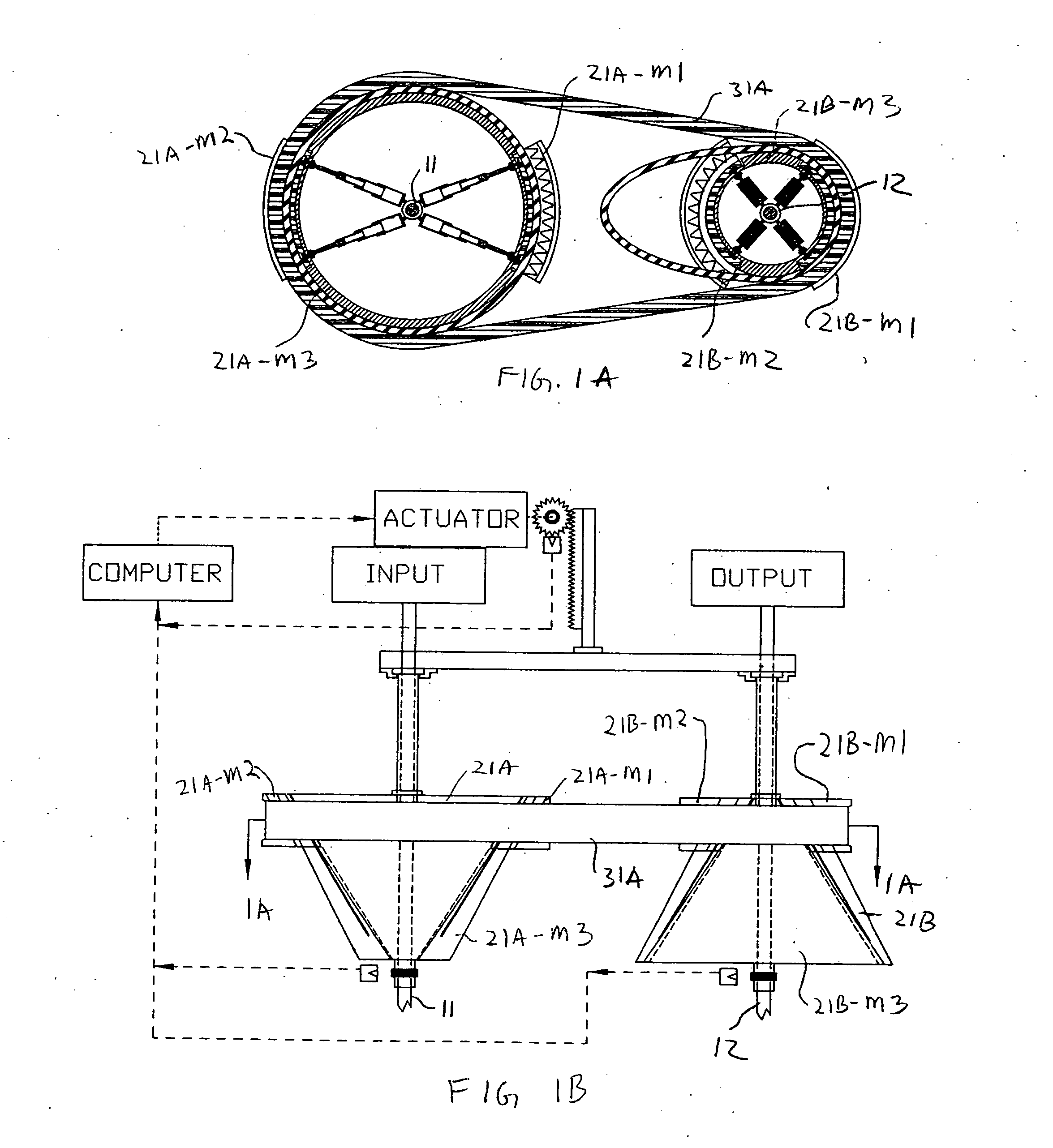 Adjuster systems for continuous variable transmissions
