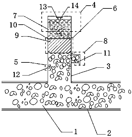 A kind of mine mortar conveying pipeline