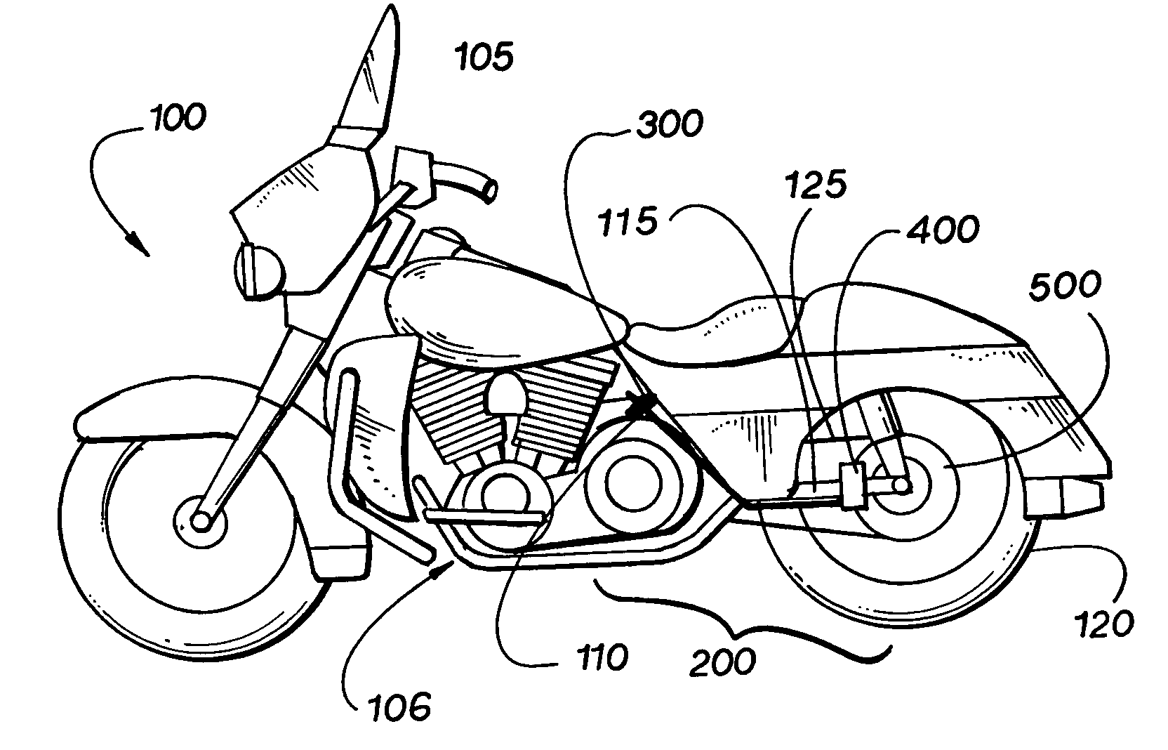 Reverse attachments for motorcycles