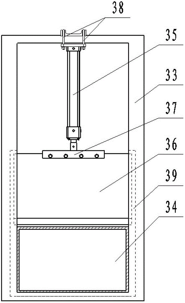 Device and method for processing large square hay bundle into high-density small square hay bundle