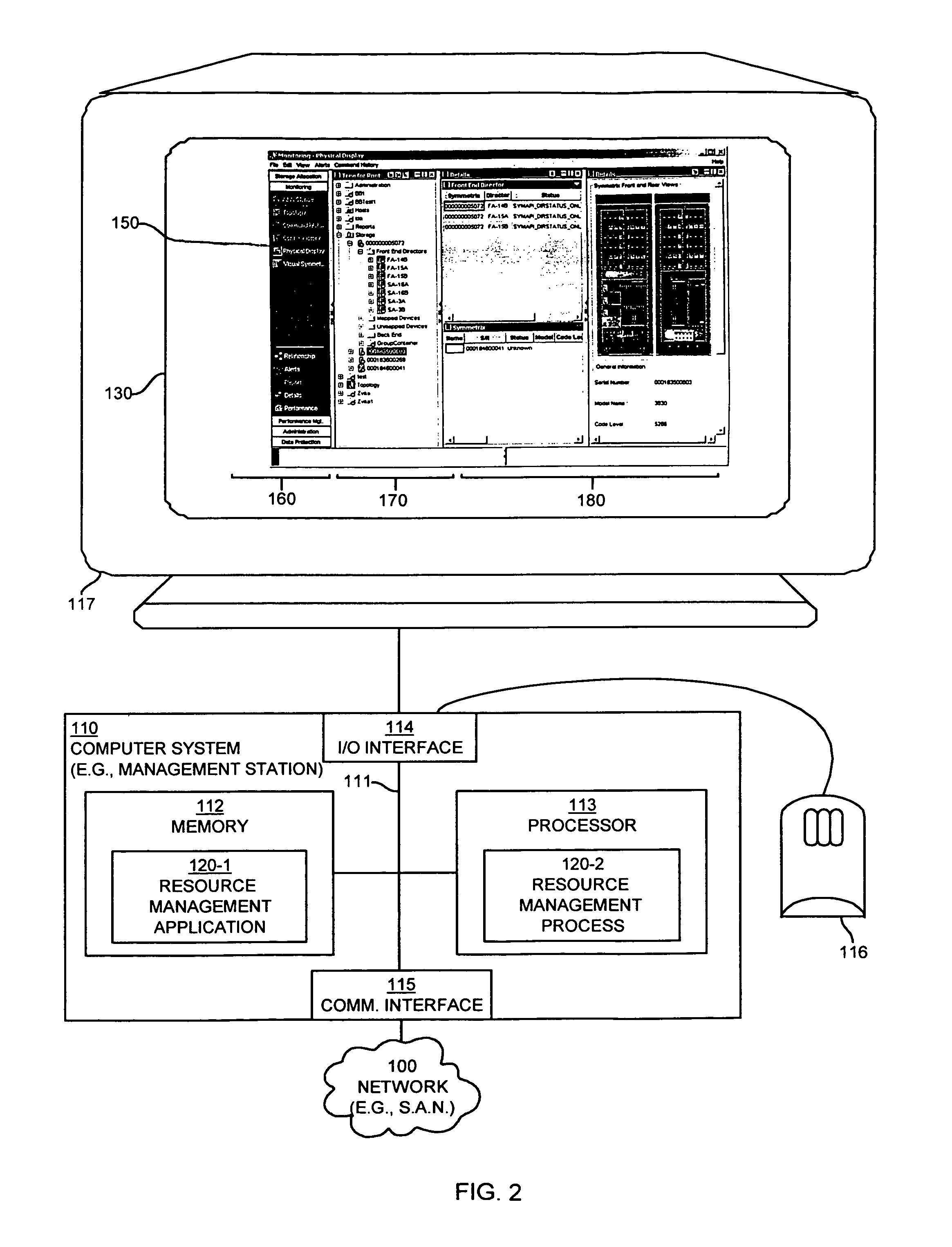 Methods and apparatus for graphically managing resources