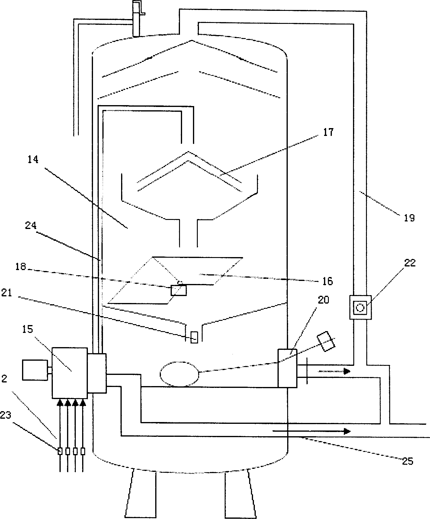 Overground gathering and transporting system for petroleum exploitation and method thereof