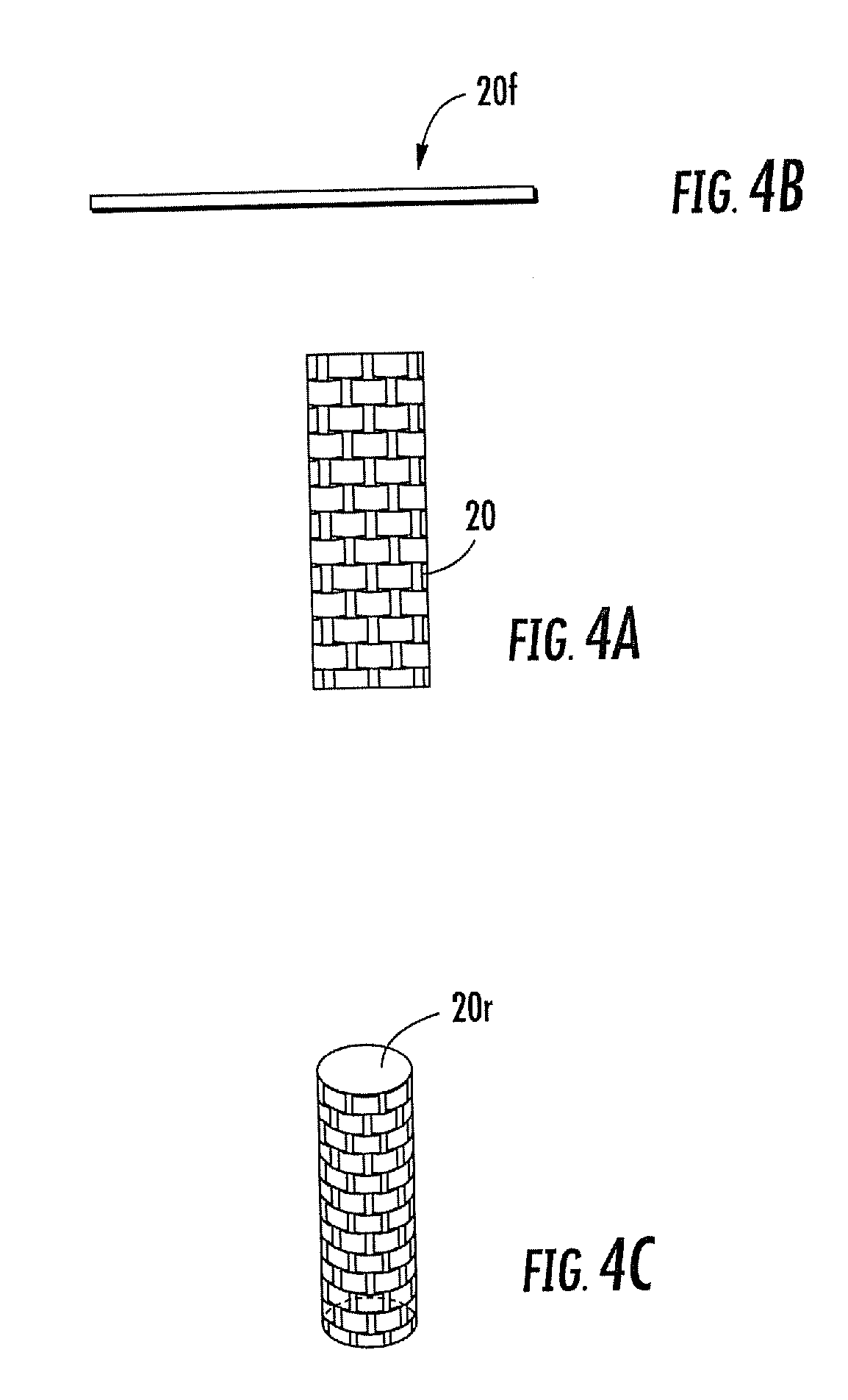 Woven and/or braided fiber implants and methods of making same