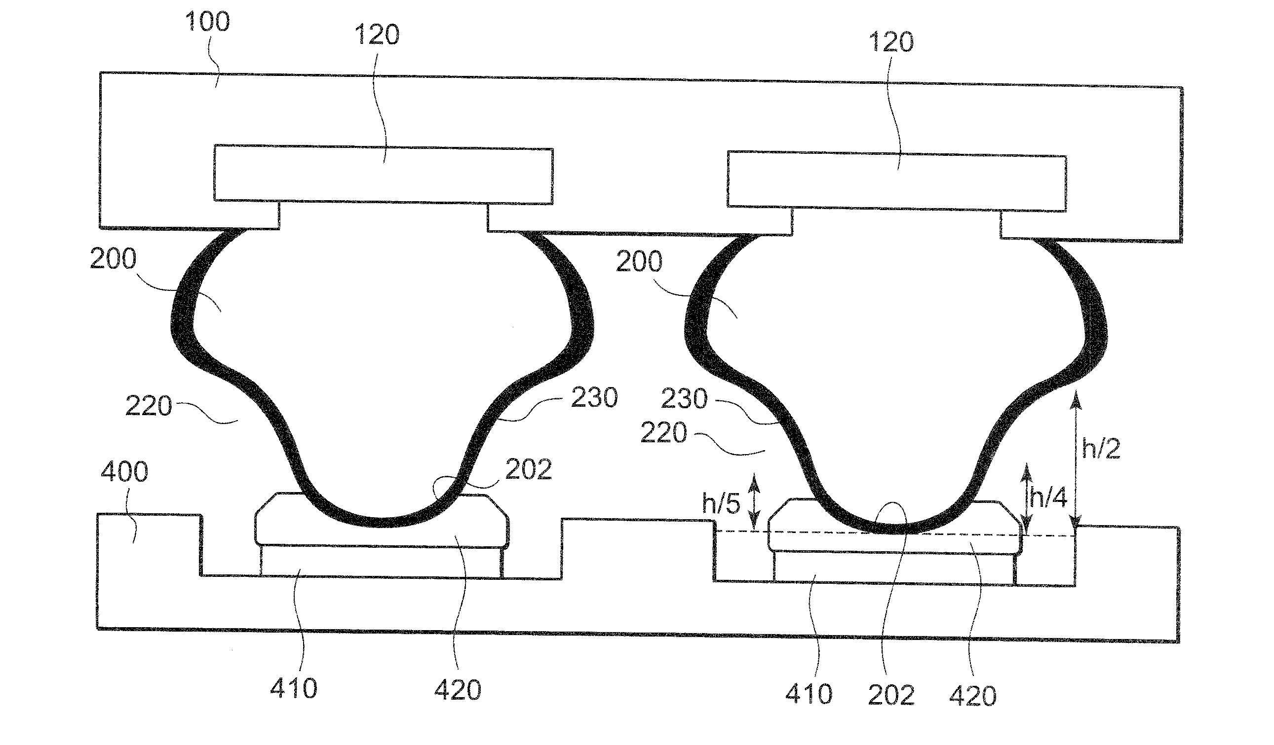 Method of manufacturing electronic components having bump