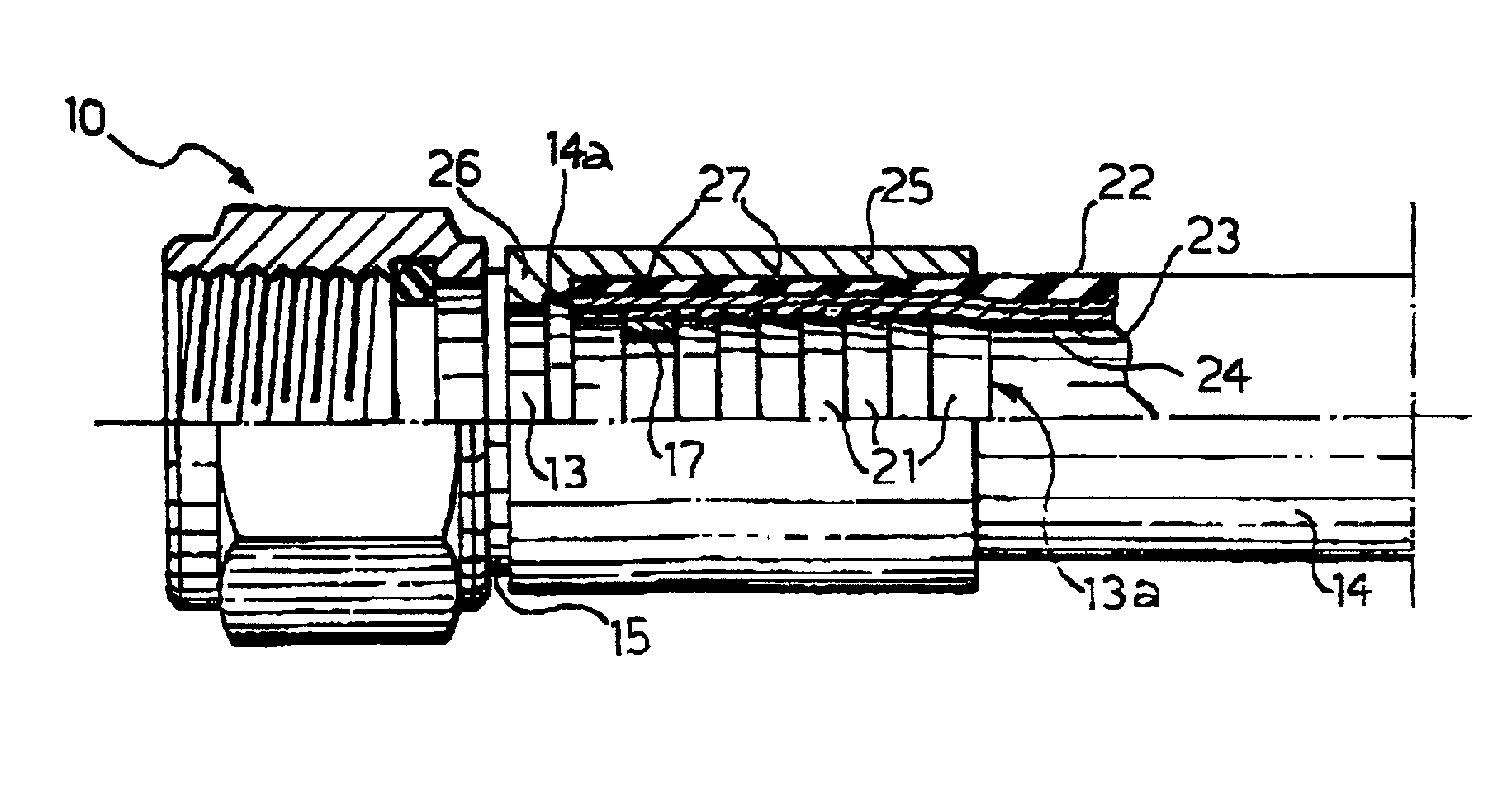 Connector for flexible pipes having at least one resilient sealing ring