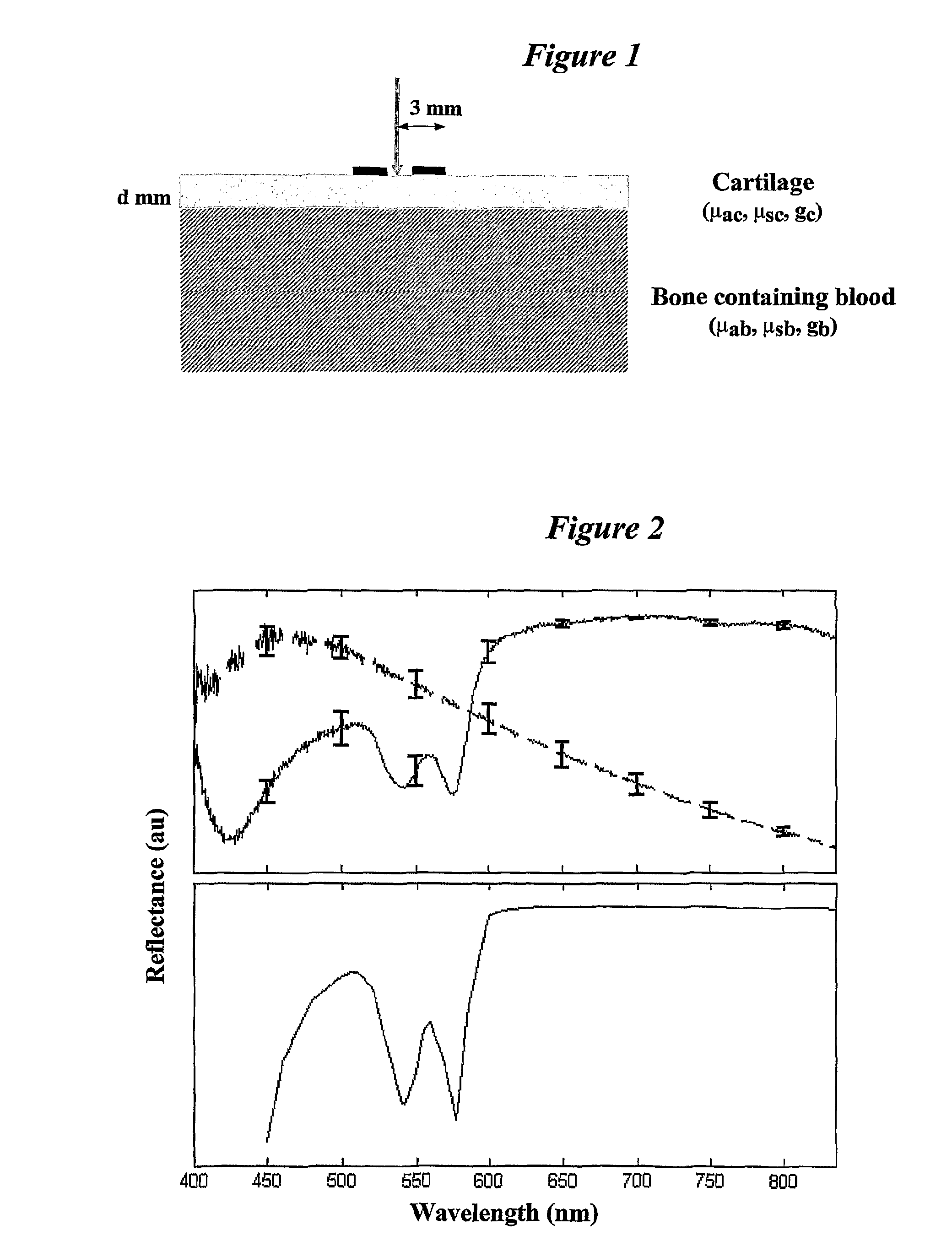 Arrangement and method for assessing tissue qualities