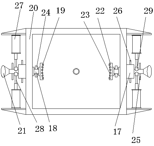 Wheel hub burr self-adjusting grinding machine