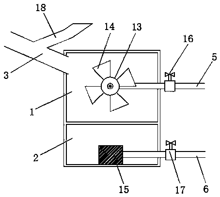 Pre-circulating water purification device suitable for large-yield wetland