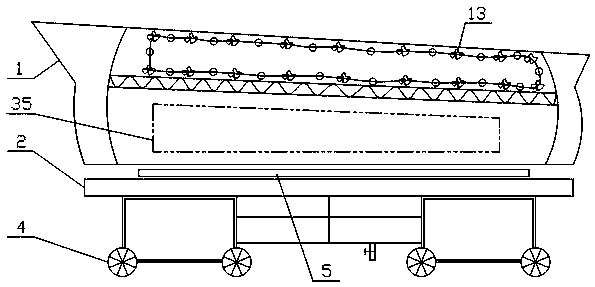 Freezing coffin used for refrigerating remains