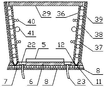 Freezing coffin used for refrigerating remains