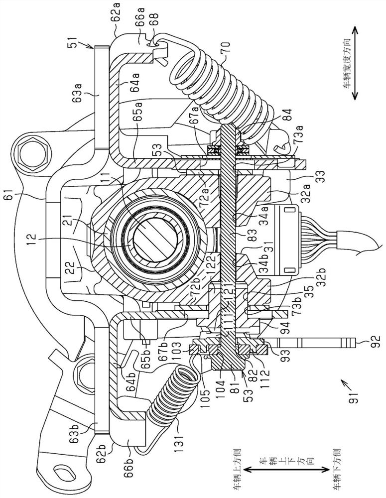 Steering column device