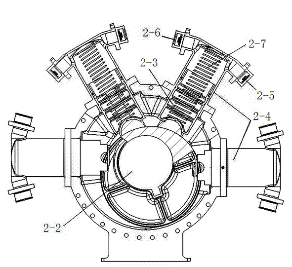 Wind energy collecting device and wind power generation system thereof