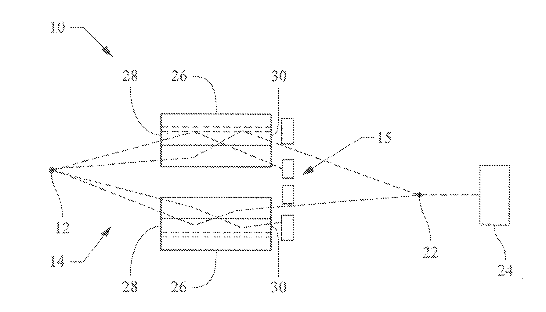 X-ray optical systems with adjustable convergence and focal spot size