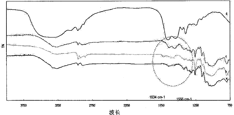 Function textile with nanometer composite structure produced by nanometer protein material and method of preparation