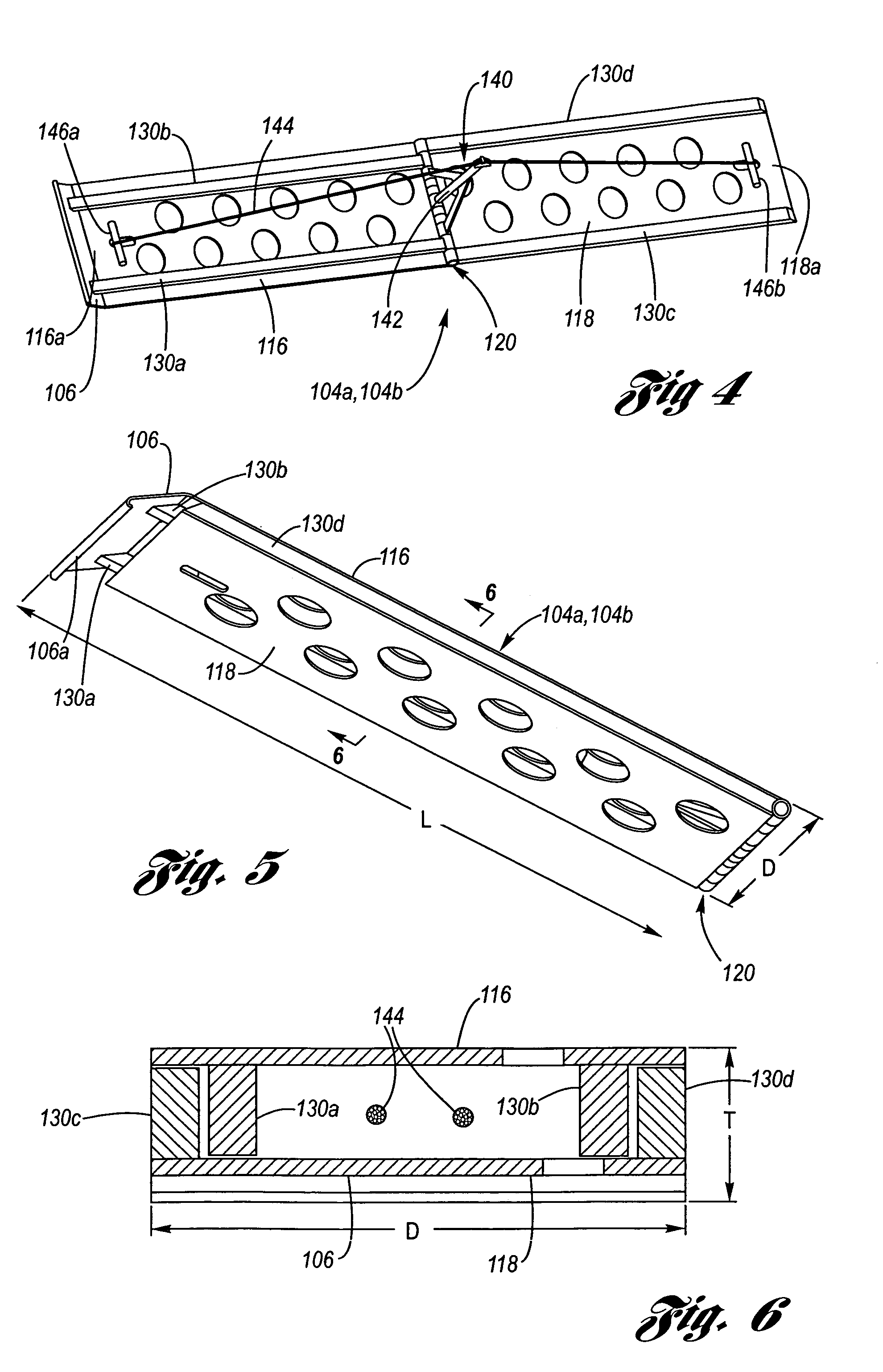 Folding ramp system