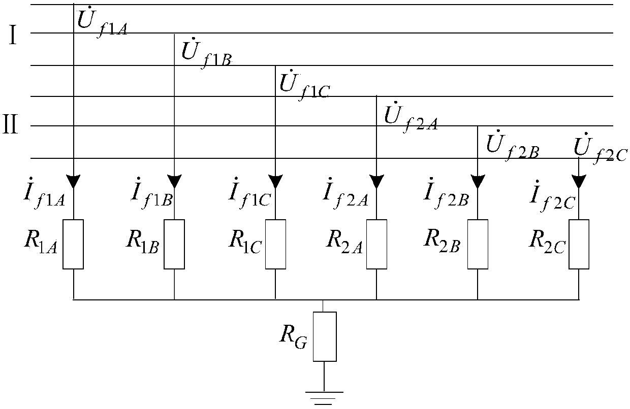Non-synchronous fault location method for parallel double-circuit lines on the same pole with series compensation