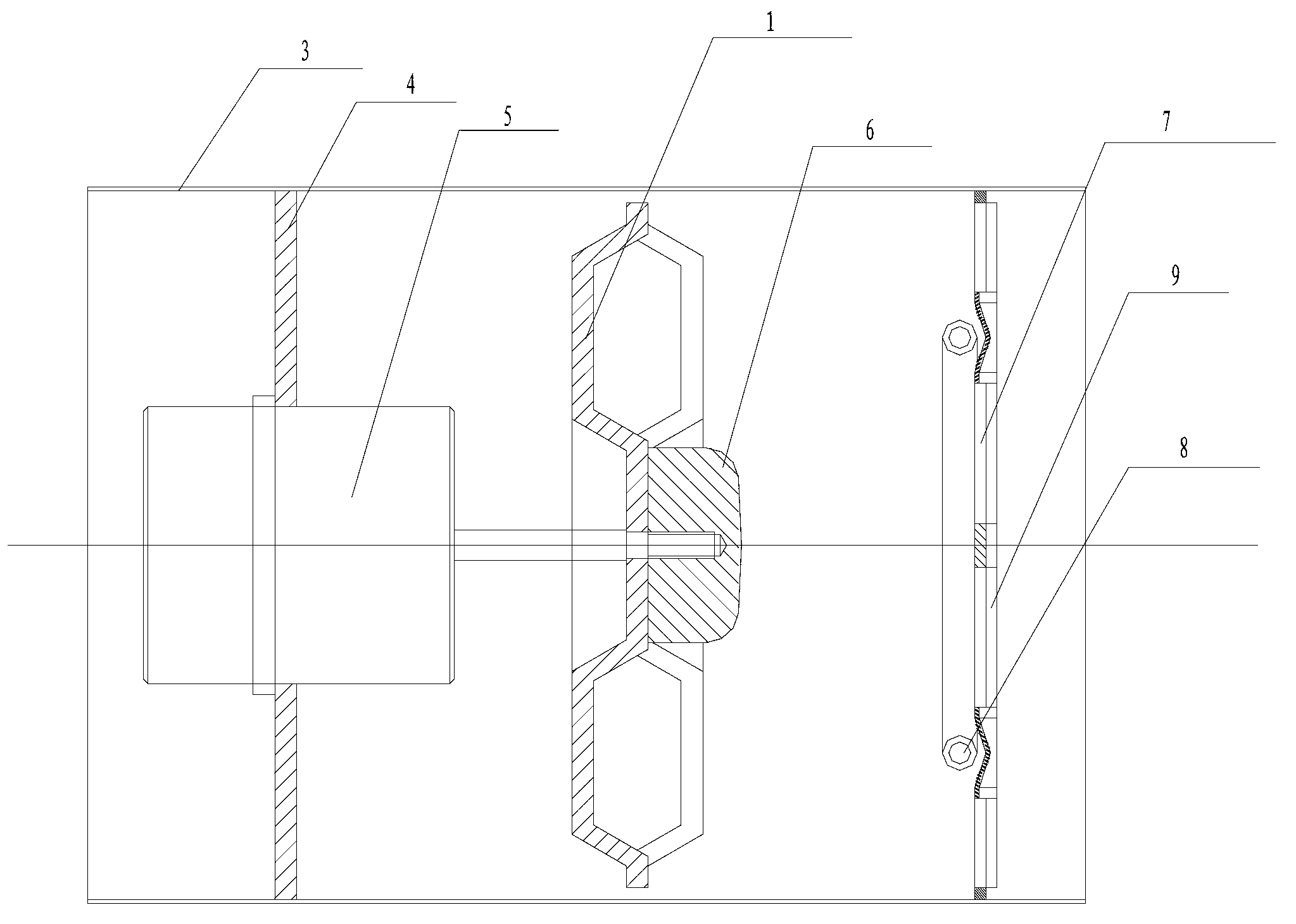 Advanced air oxidation purification apparatus and spiral division disc thereof