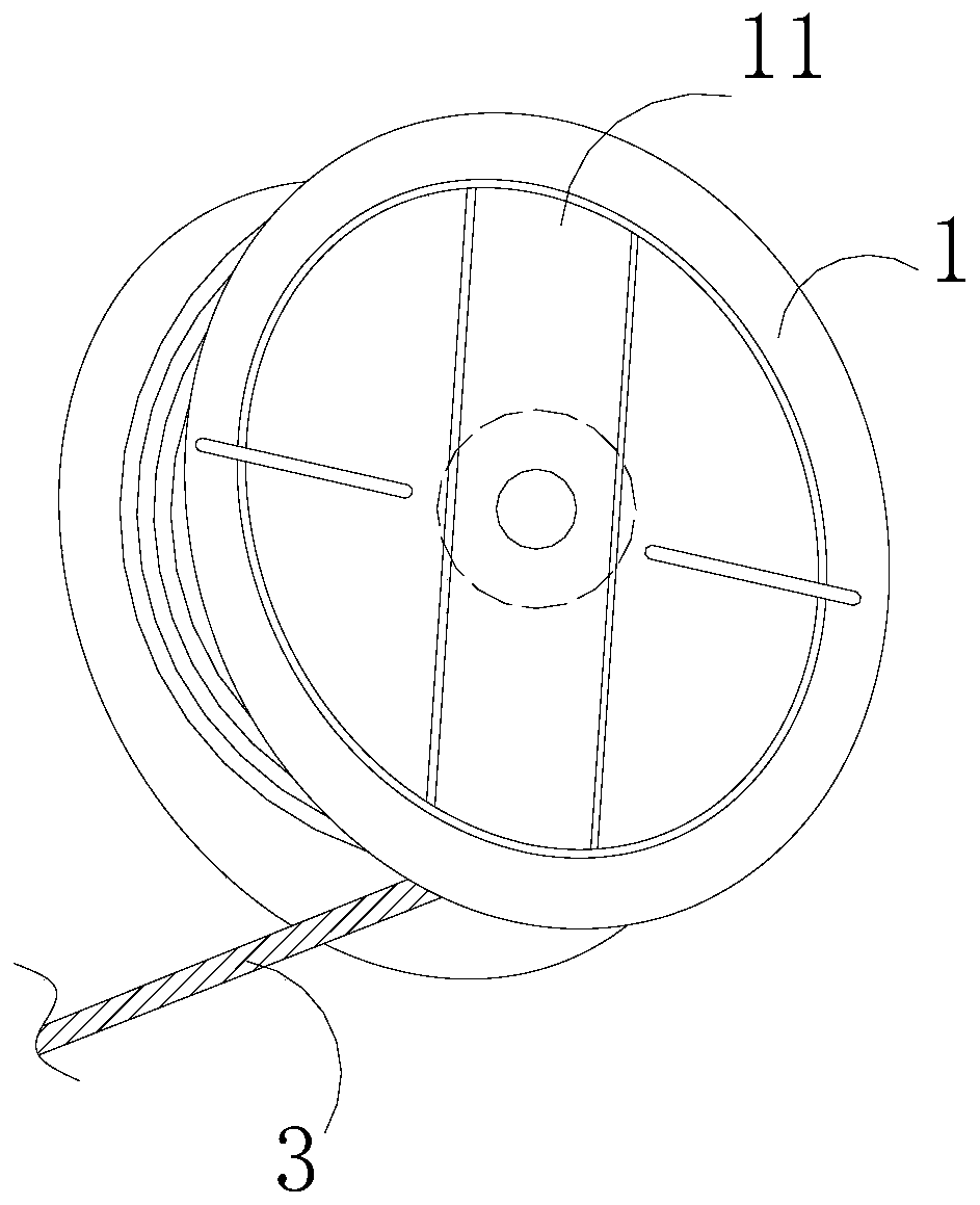 Fire-fighting escape device