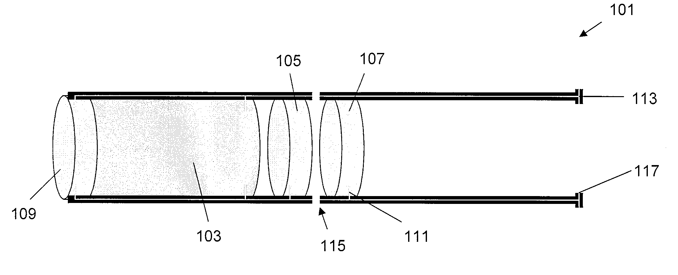 Electrically heated smoking system having a liquid storage portion
