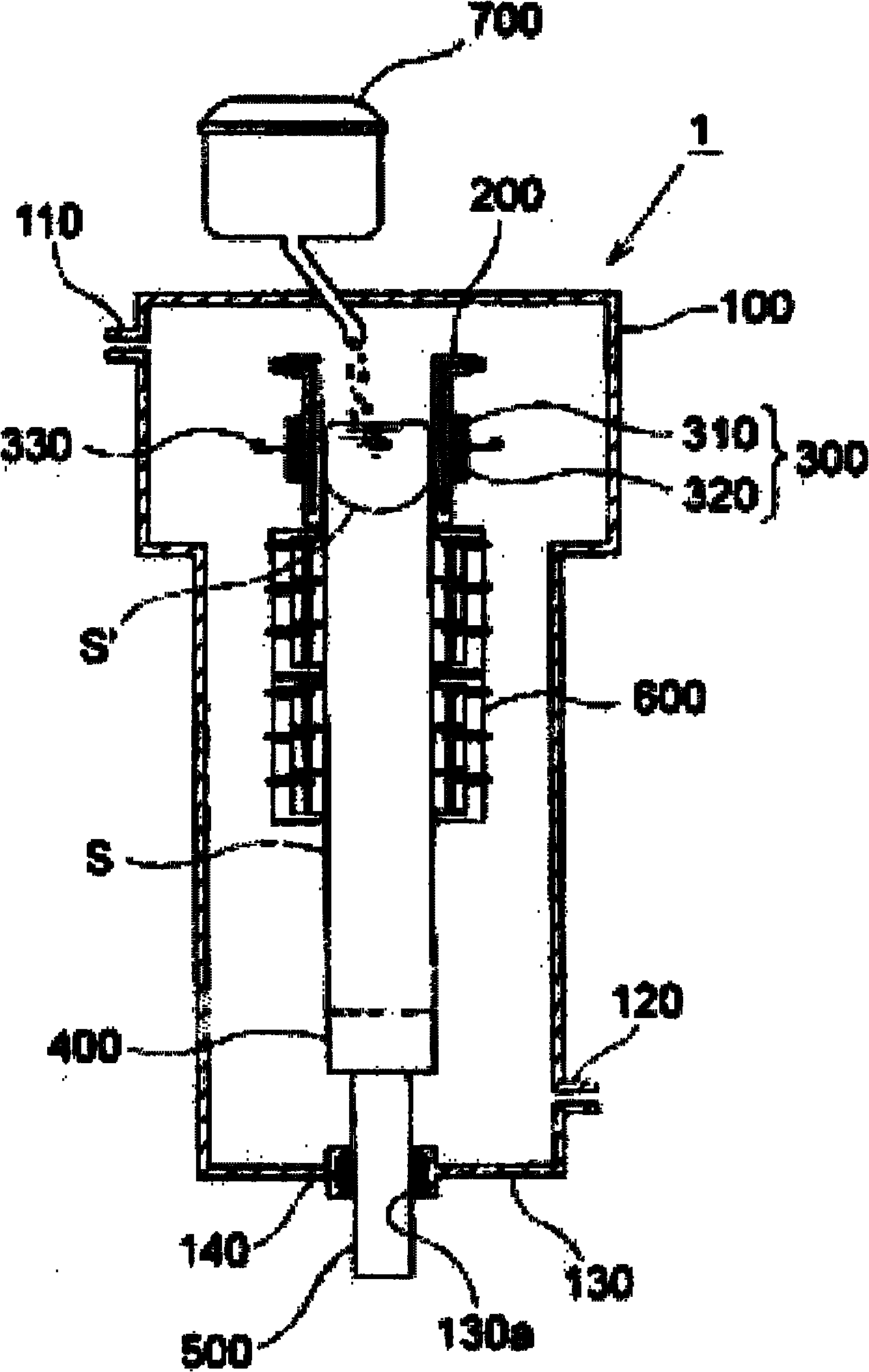 Silicon electromagnetic casting device