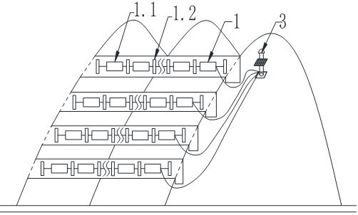 Slope deformation monitoring device and method