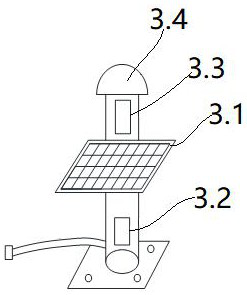 Slope deformation monitoring device and method