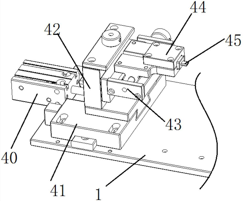 A mobile phone automatic plugging and unplugging jig