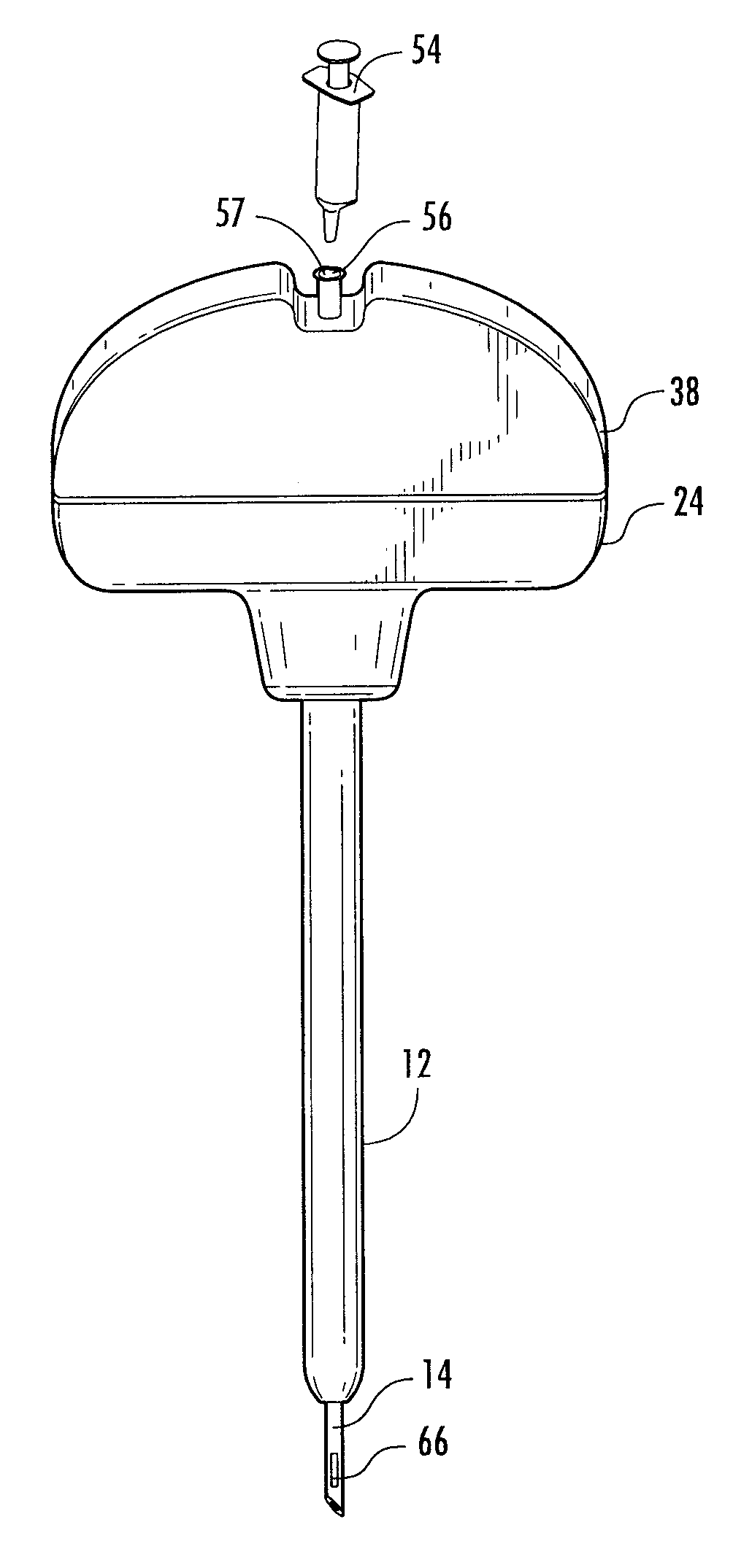 Instrument For Concurrent Injection Of Anesthesia And Removal Of Specimens From A Body