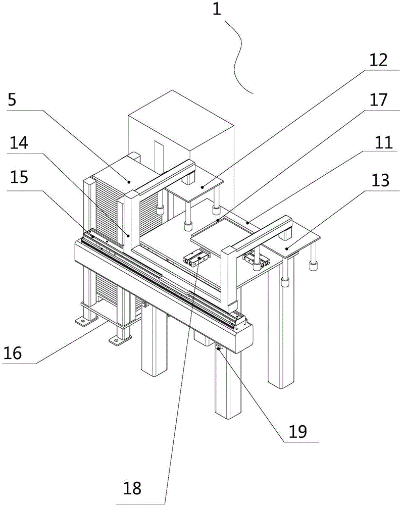 Full-automatic box plate and screw welding device for anchoring box