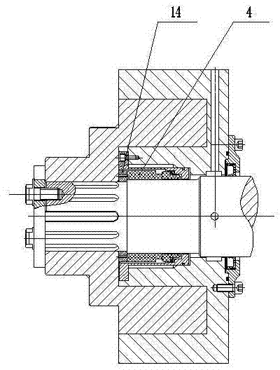 Cam rotor pump for conveying high-viscosity medium