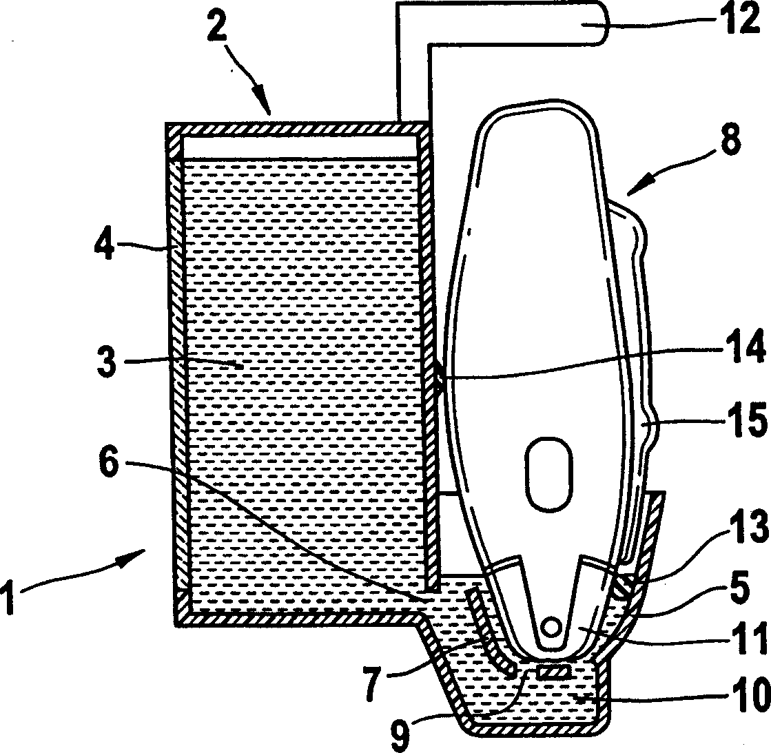 Shaving apparatus cleaning device