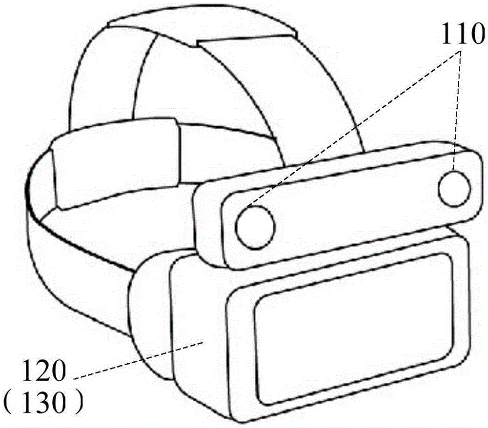 Virtual reality interaction device having 3D camera assembly