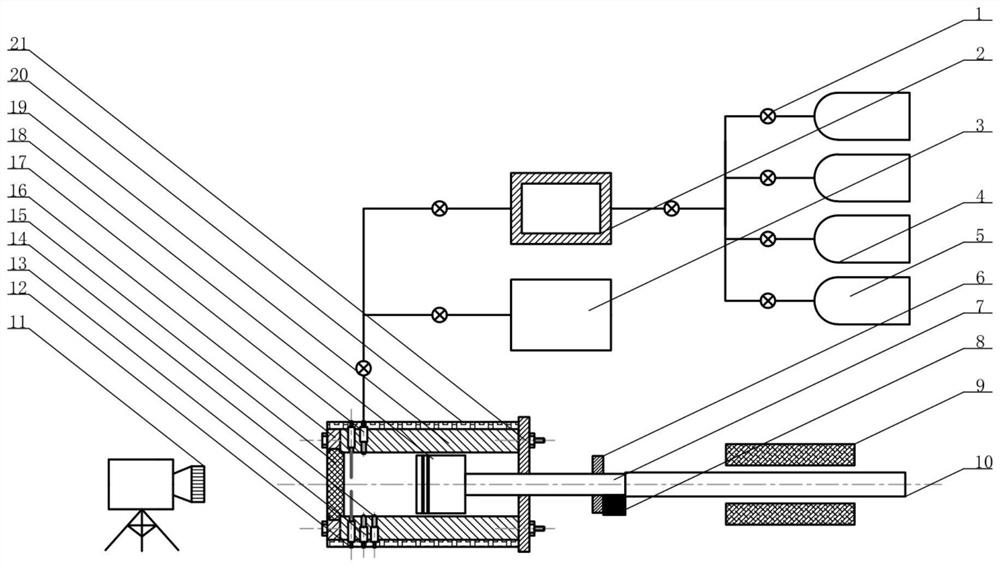 Combustion Performance Test Bench of Internal Combustion Engine Based on Rapid Compression/Compressor Expansion Machine