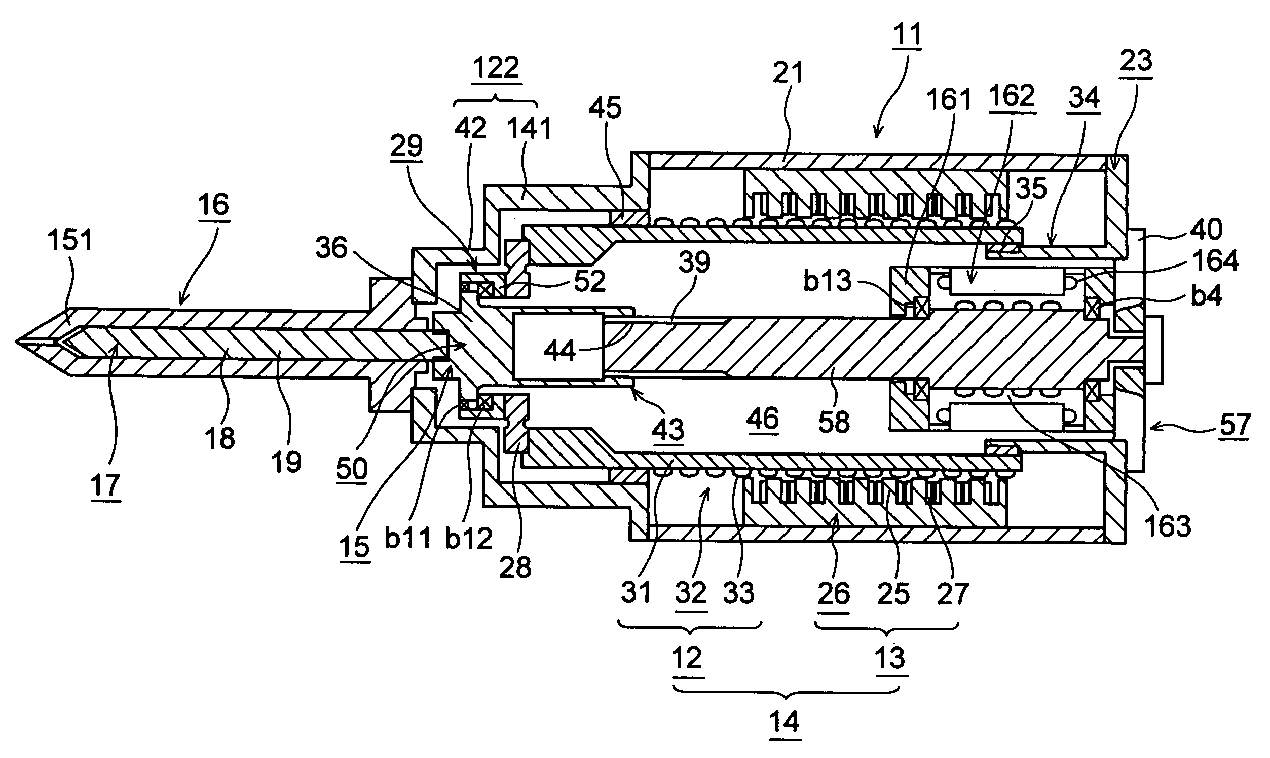 Drive apparatus for injection molding machine, injection apparatus, and mold clamping apparatus