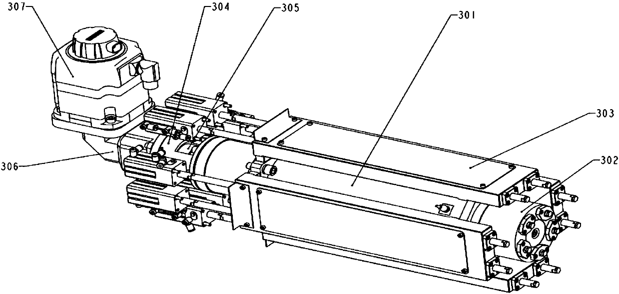 Clamping Mechanism of Monocrystalline Silicon Horizontal Single Rod Square Cutting Machine