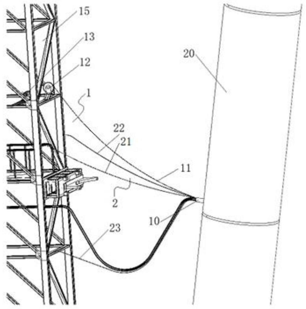 Dropout containment system for launch vehicle fueling connectors