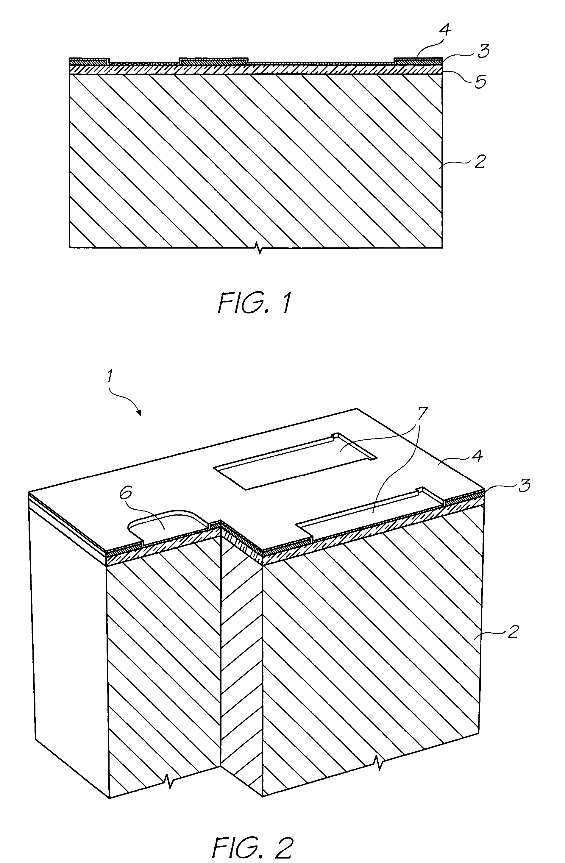 Low loss electrode connection for inkjet printhead